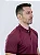 Camisa Polo Algodão Premium Tecido Firme e Macio Vinho - Imagem 3