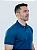 Camisa Polo Algodão Premium Tecido Firme e Macio Azul Marinho - Imagem 3