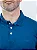 Camisa Polo Algodão Premium Tecido Firme e Macio Azul Marinho - Imagem 1