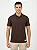 Camisa Polo Piquet Conforto Total Marrom - Imagem 2