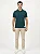 Camisa Polo Piquet Conforto Total Verde - Imagem 1