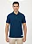 Camisa Polo Piquet Conforto Total Azul Marinho - Imagem 2