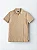 Camisa Polo Masculina Sem Botão Texturizada Bege - Imagem 2