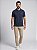 Camisa Polo Masculina Algodão Minimal Azul Marinho - Imagem 4