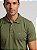 Camisa Polo Masculina Algodão Minimal Verde - Imagem 1