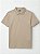 Camisa Polo Masculina Algodão Minimal Areia - Imagem 2