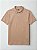 Camisa Polo Masculina Algodão Minimal Creme - Imagem 2