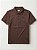 Camisa Polo Masculina Algodão Minimal Marrom - Imagem 2