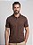 Camisa Polo Masculina Algodão Minimal Marrom - Imagem 3