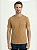 Camiseta Masculina Algodão Pima Ultra Macia Bege - Imagem 1