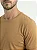 Camiseta Masculina Algodão Pima Ultra Macia Bege - Imagem 4