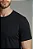 Camiseta Slim Ultra Leve Caimento Perfeito Preta - Imagem 3