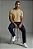 Camiseta Slim Ultra Leve Caimento Perfeito Bege - Imagem 3