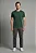 Camiseta Slim Ultra Leve Caimento Perfeito Verde - Imagem 2