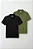 Kit 2 Camisas Polo Preta e Verde Algodão Magun Minimal - Imagem 2