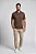 Kit 2 Camisas Polo Preta e Marrom Algodão Magun Minimal - Imagem 4