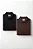 Kit 2 Camisas Polo Preta e Marrom Algodão Magun Minimal - Imagem 1