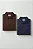 Kit 2 Camisas Polo Marrom e Azul Marinho Algodão Magun Minimal - Imagem 1
