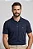 Kit 2 Camisas Polo Marrom e Azul Marinho Algodão Magun Minimal - Imagem 5