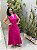 Vestido Pink com cinto - Imagem 1
