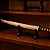 Espada Samurai Katana 70cm Com Fio Corte + Bainha Couro Zoro - Imagem 2