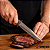 Faca Alfa Profissional Artesanal Churrasco Super Afiada C/ Bainha - Imagem 3