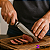 Faca Master Profissional Artesanal Churrasco Super Afiada C/ Bainha - Imagem 3