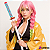 Katana Mitsuri Kanroji Demon Slayer Lâmina Aço Inox Cosplay Espada Samurai + Bainha Trabalhada - Imagem 2