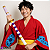 Katana Luffy Nidai Kitetsu Lâmina Aço Inox One Piece Cosplay Espada Samurai + Bainha Trabalhada - Imagem 2