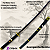 Katana Yubashiri Roronoa Zoro Lâmina Aço Inox One Piece Cosplay Espada Samurai + Bainha Trabalhada - Imagem 3
