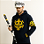 Katana Bambu Trafalgar Law One Piece Surgeon Of Death Water Cosplay Espada Samurai + Bainha Trabalhada - Imagem 2