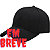 Boné Liso Preto Básico Fitão Unissex Aba Curva Ajuste Metal - Imagem 1