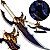 Adaga de Aço Presas De Kasaka Solo Leveling - Imagem 1