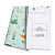 Cueiro Manta Flanelado Bordado - DINOSSÁURO- 80cm X 80cm Com 02 Unidades - Papi - Imagem 2