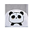 Toalha de Banho Felpuda com Capuz- Panda- Papi- 90cm x 70cm - Imagem 2