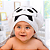 Toalha de Banho Felpuda com Capuz- Panda- Papi- 90cm x 70cm - Imagem 3