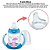 Copo de Treinamento - Peppa Pig - Nuk -AZUL- Controle de Temperatura - First Choice - Imagem 3