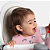 Babador de Silicone com Pega Migalhas Gumy - Buba - Rosa - Imagem 5