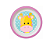 Prato Raso Buba Animal Fun-GIRAFA - Imagem 1