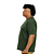 CAMISETA PLUS SIZE VERDE MUSGO - Imagem 2