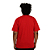 CAMISETA PLUS SIZE PRETA VERMELHA - Imagem 3
