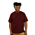 CAMISETA PLUS SIZE VINHO - Imagem 1