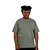 CAMISETA PLUS SIZE CINZA CHUMBO - Imagem 1