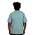 CAMISETA PLUS SIZE AZUL BEBÊ - Imagem 2