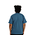 CAMISETA PLUS SIZE AZUL PETRÓLEO - Imagem 2
