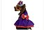 Vestido para Cães Moranguinho Cor Roxa com Rosa Laço Rosa com Moranguinho - Gaby Moda Pet - Imagem 1