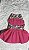 Vestido para Cães com Flowers Laço Rosa com Pérola - Gaby Moda Pet - Imagem 3