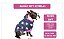 Roupa para Cães  Inverno Blusão Soft Azul com Estrelas Coloridas e Capuz - Gaby Moda Pet - Imagem 2