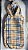 Roupa para Cães Inverno Blusão Xadrez Cor Nude com Capuz - Gaby Moda Pet - Imagem 3