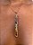 Pingente 7 Chakra com eletroplayting dourado Cristal - Imagem 1